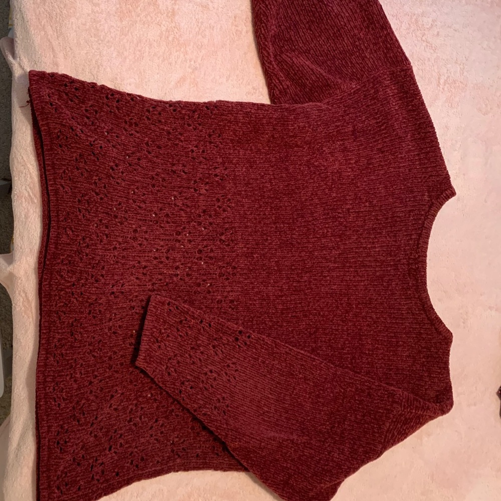 Maroon Sweater - Picture 2 of 3